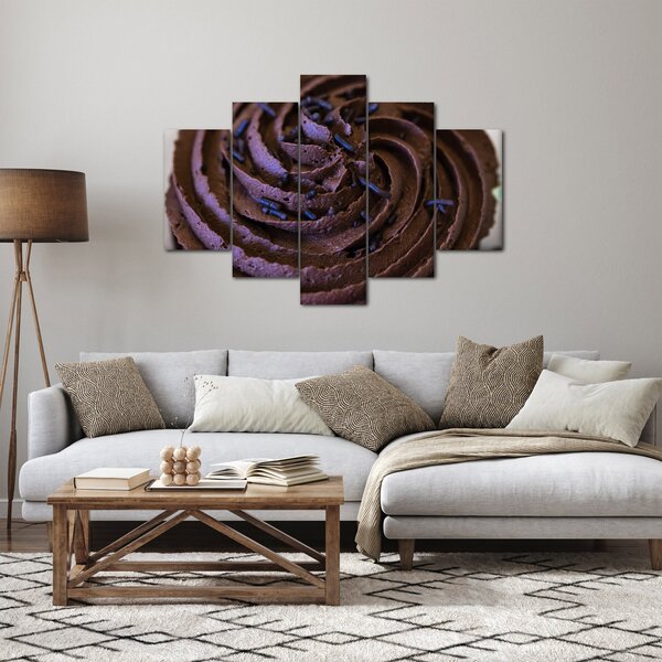 Kép - Csokoládé Cupcake (150x105 cm)