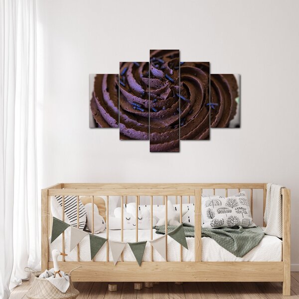 Kép - Csokoládé Cupcake (150x105 cm)
