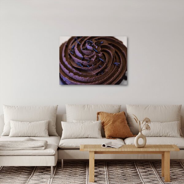 Kép - Csokoládé Cupcake (70x50 cm)