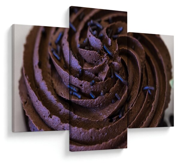 Kép - Csokoládé Cupcake (90x60 cm)