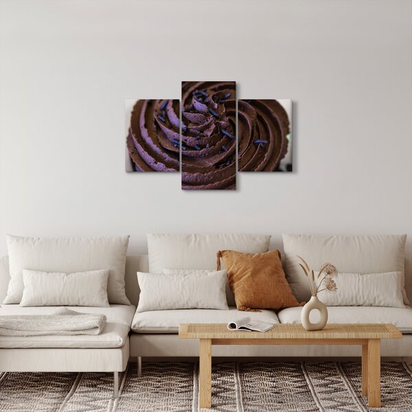 Kép - Csokoládé Cupcake (90x60 cm)