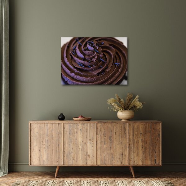 Kép - Csokoládé Cupcake (70x50 cm)