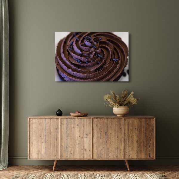 Kép - Csokoládé Cupcake (90x60 cm)