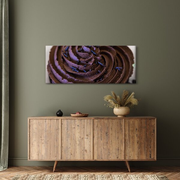 Kép - Csokoládé Cupcake (120x50 cm)