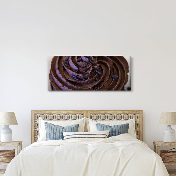 Kép - Csokoládé Cupcake (120x50 cm)