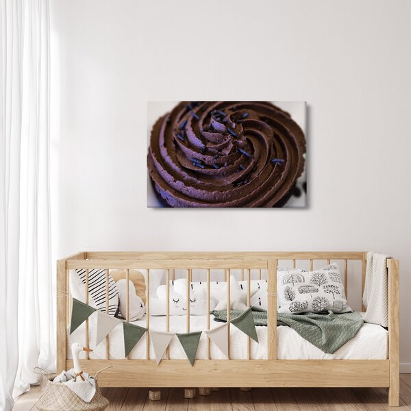 Kép - Csokoládé Cupcake (90x60 cm)