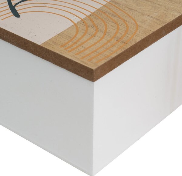 Fedeles dekoratív tárolódoboz szett 2 db-os ø 20x8,5 cm – Casa Selección
