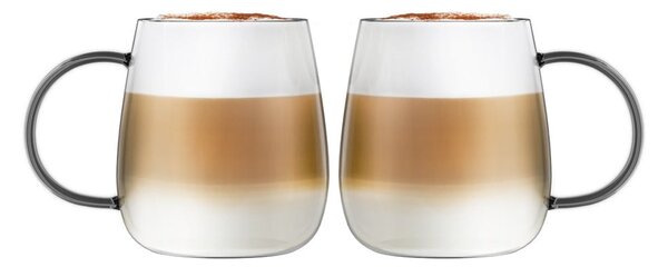 Bögre szett cappucinóhoz, 2 db-os 400 ml Bolla – Vialli Design