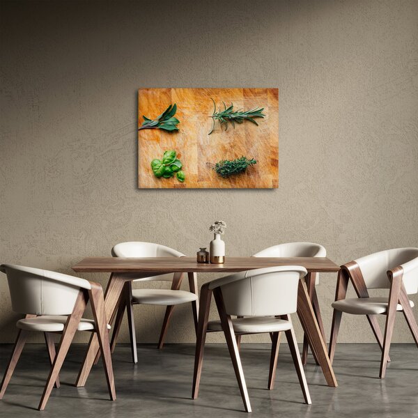 Kép - Gyógynövények (70x50 cm)
