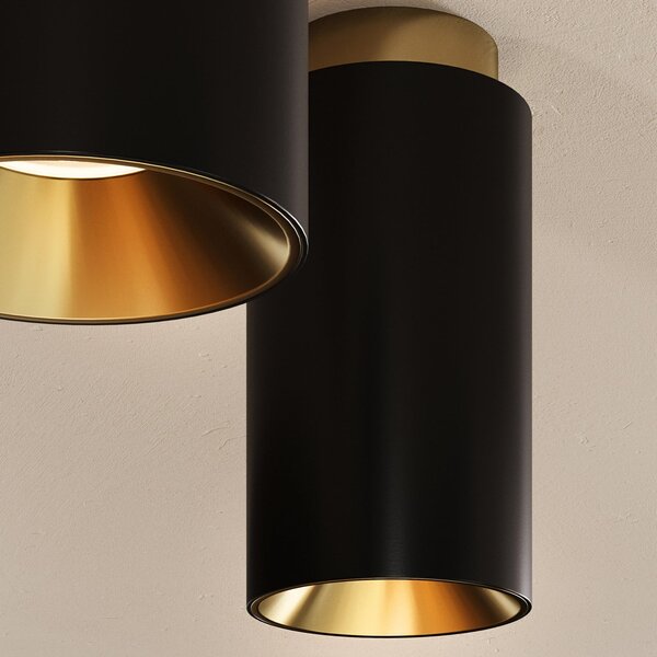 Mennyezeti Lámpa DCW, Tobo C65, dimmable, Fekete, Nappali, Fém, Dizájn