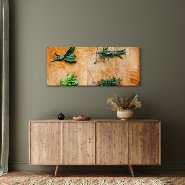 Kép - Gyógynövények (120x50 cm)
