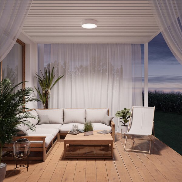 Mennyezeti Lámpa TEMAR LIGHTING, Cleo, dimmable, Fehér, Nappali, Fém, Modern