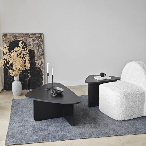 Hanah Home Ballare Set dohányzóasztal szett - fekete