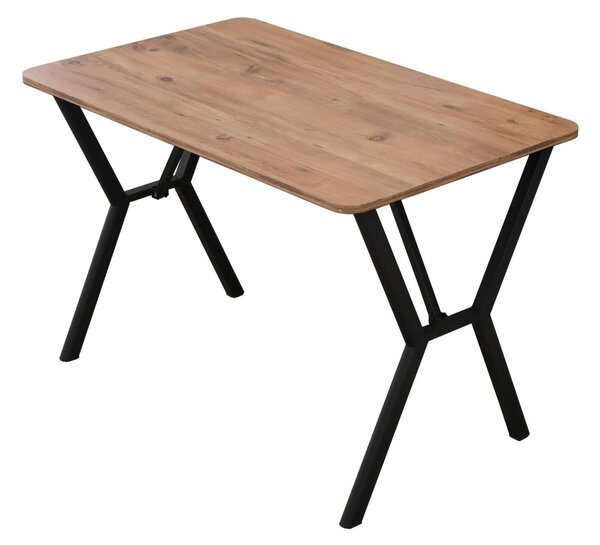 Hanah Home Étkezőasztal Walnut Elma 110 - Diófa