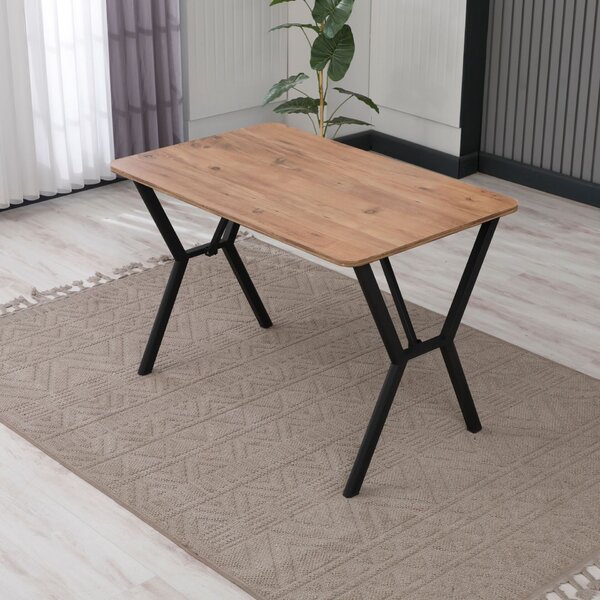 Hanah Home Étkezőasztal Walnut Elma 110 - Diófa