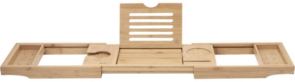 Mexen Bamboo, bambusz fürdőpolc 70-105 cm, natúr bambusz, 701170-00