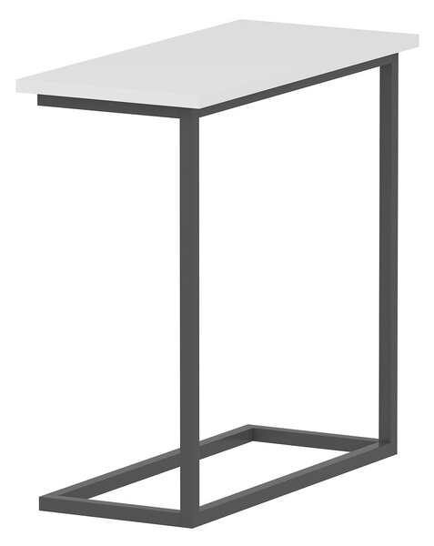 Hanah Home Narin oldalsó asztal - fehér, fekete