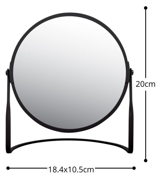 Kozmetikai nagyítós tükör (ötszörös nagyítás) ø 18 cm Akira – Spirella