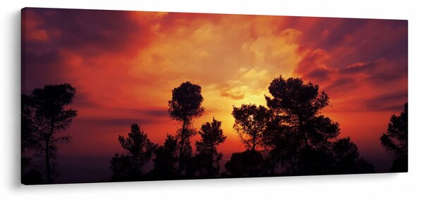 Naplemente képe (120x50 cm)