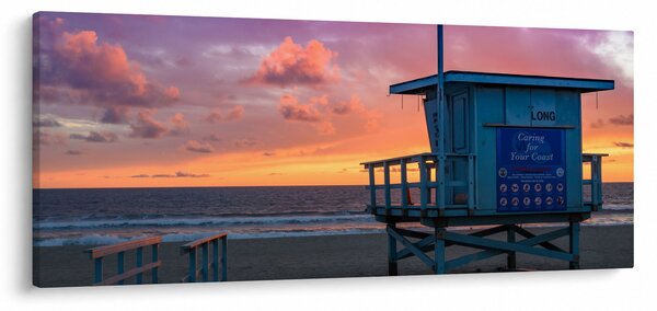 Kép a Santa Monicai strandtól (120x50 cm)