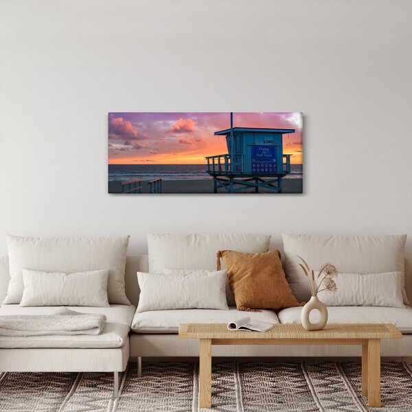 Kép a Santa Monicai strandtól (120x50 cm)
