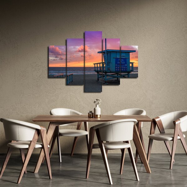 Kép a Santa Monicai strandtól (150x105 cm)