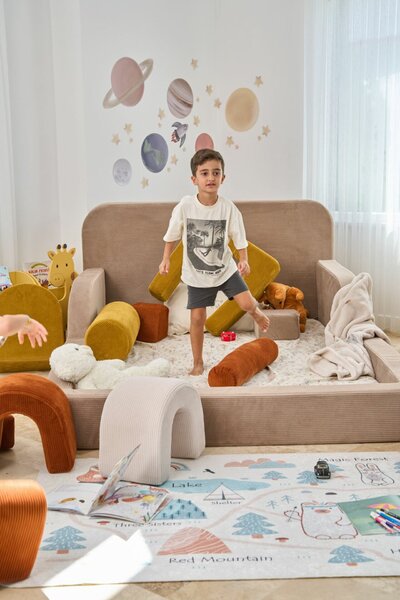 Atelier Del Sofa Kid's Bed Beige Funbed Double 115 - Beige