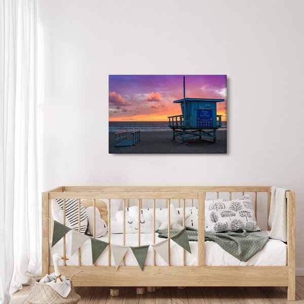 Kép a Santa Monicai strandtól (90x60 cm)