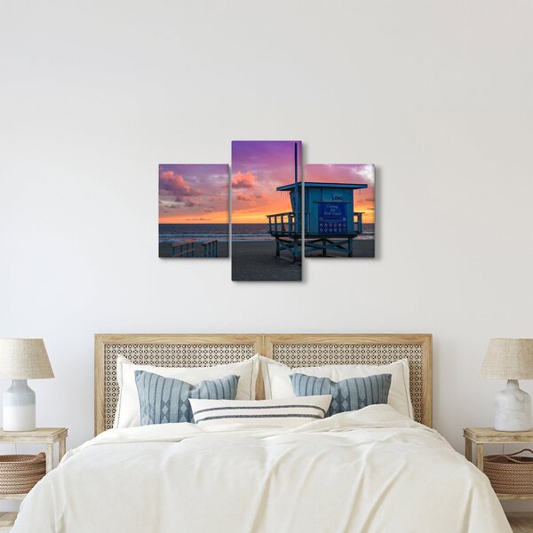 Kép a Santa Monicai strandtól (90x60 cm)