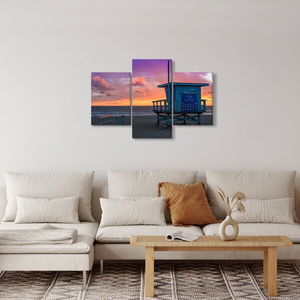 Kép a Santa Monicai strandtól (90x60 cm)