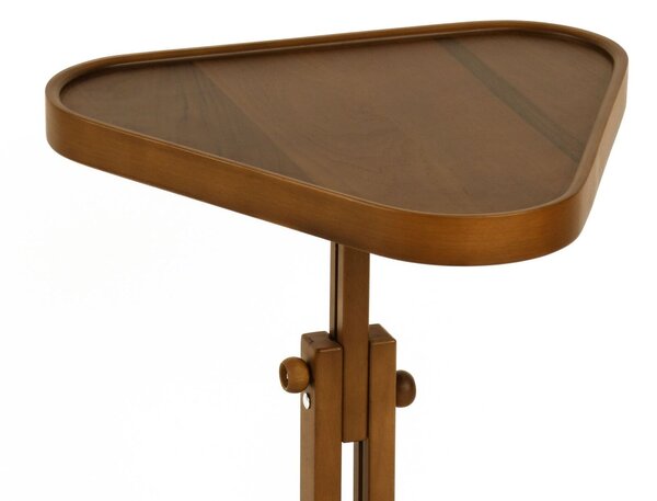 Hanah Home Side Table Walnut Opus Ucgen 46 - Walnut