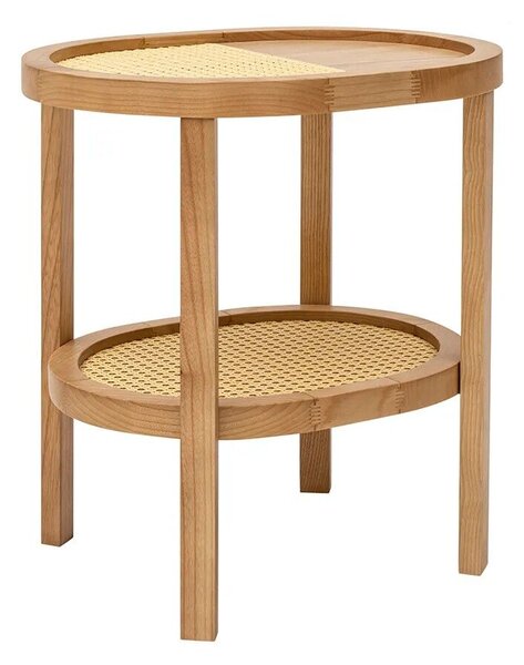 Hanah Home Oldalsó asztal Natural Nala 55 - Natúr