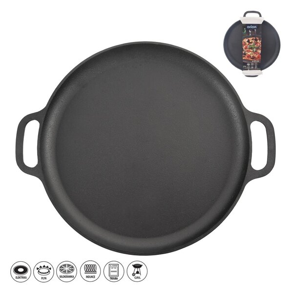 Grill öntöttvas serpenyő ø 35 cm LITINA – Orion
