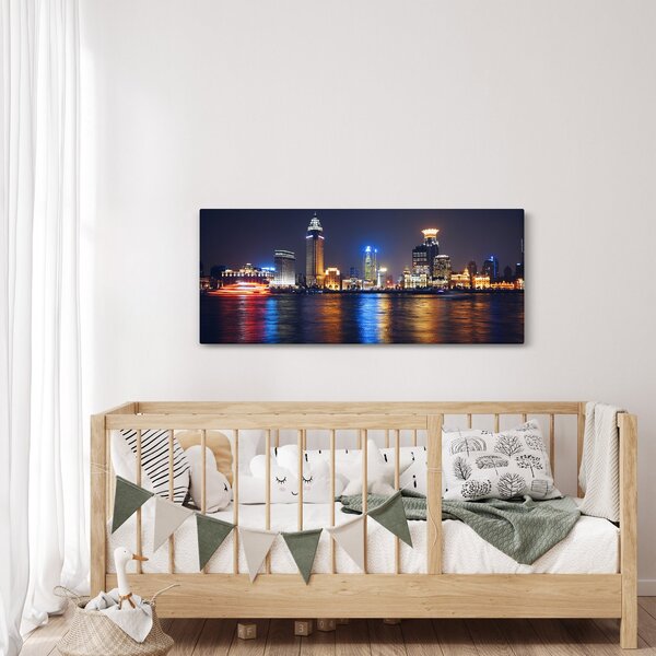 Kép - Éjszakai visszaverődés (120x50 cm)