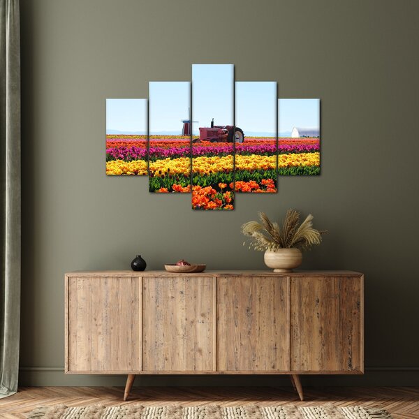 Tulipánfarm képe (150x105 cm)