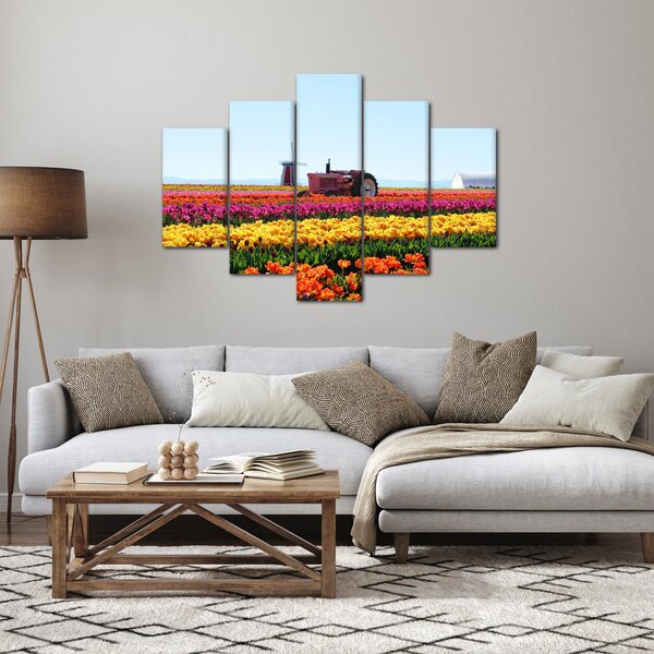 Tulipánfarm képe (150x105 cm)