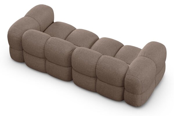 Barna kanapé 250 cm Loretto – Cosmopolitan Design