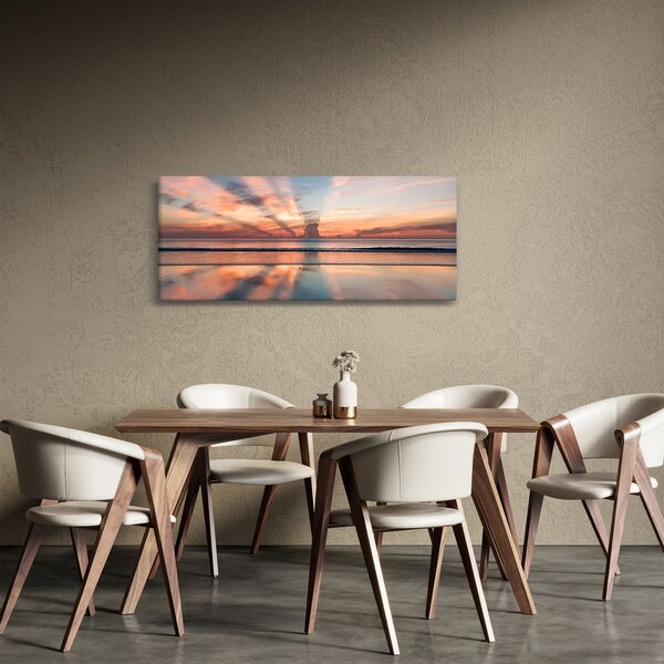 Nap sugarak képe Dayton Beach felett (120x50 cm)