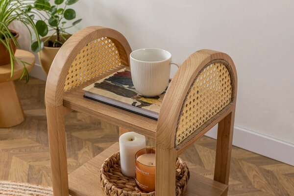 Hanah Home Nala 62 natúr lerakóasztal