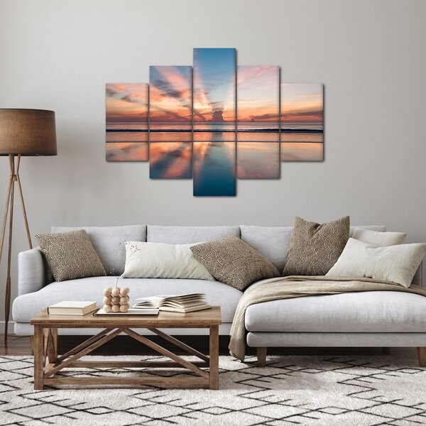 Nap sugarak képe Dayton Beach felett (150x105 cm)