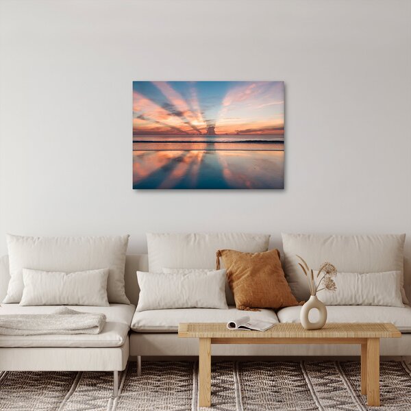 Nap sugarak képe Dayton Beach felett (70x50 cm)