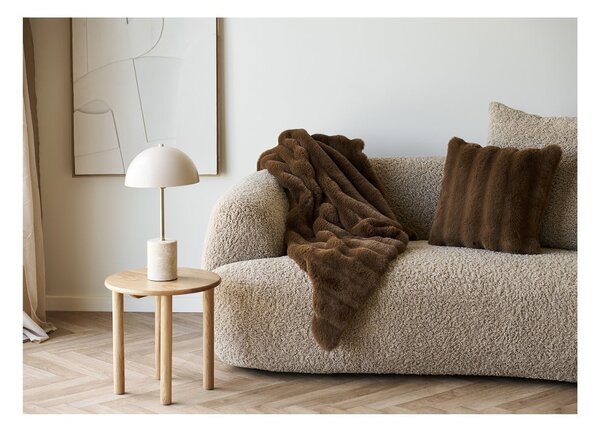 Tölgyfa kerek tárolóasztal ø 40 cm Jena – House Nordic