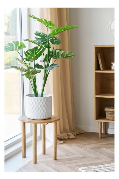 Tölgyfa kerek tárolóasztal ø 40 cm Jena – House Nordic