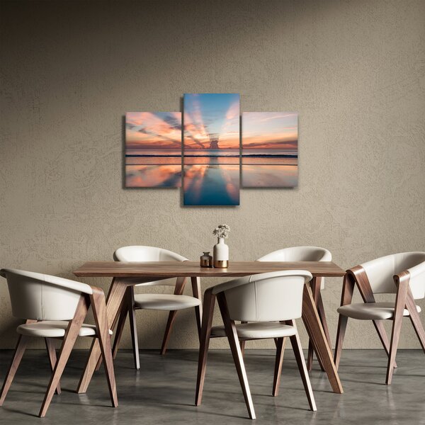 Nap sugarak képe Dayton Beach felett (90x60 cm)