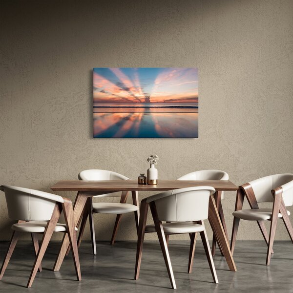 Nap sugarak képe Dayton Beach felett (90x60 cm)