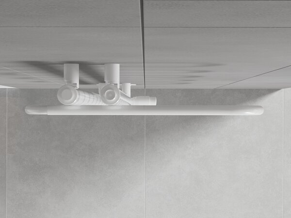 Mexen Kiso fűtőelem 1250 x 500 mm, 256 W, fehér, W114-1250-500-00-20