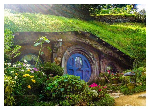 Kép - Hobbitfalva (70x50 cm)