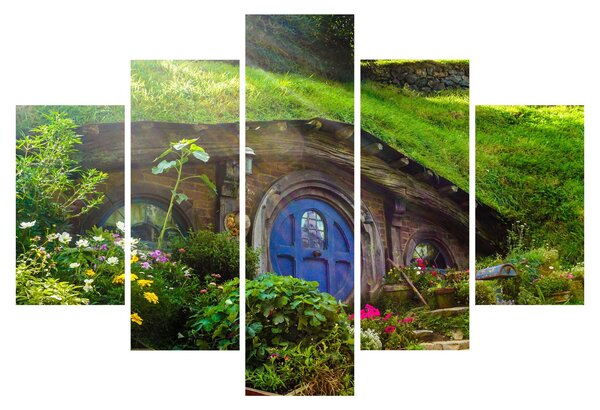 Kép - Hobbitfalva (150x105 cm)