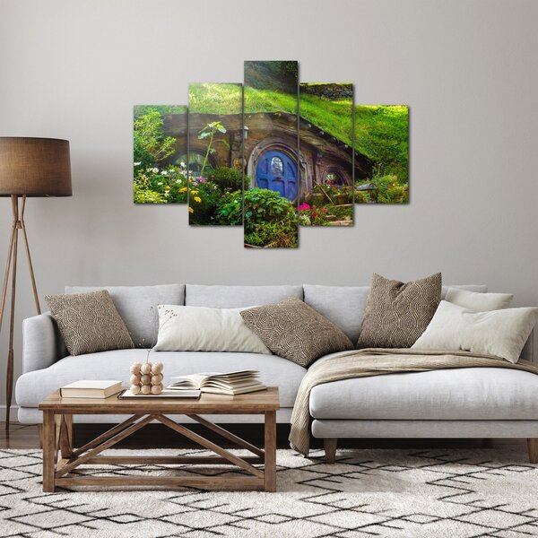 Kép - Hobbitfalva (150x105 cm)