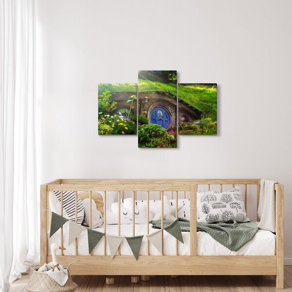 Kép - Hobbitfalva (90x60 cm)